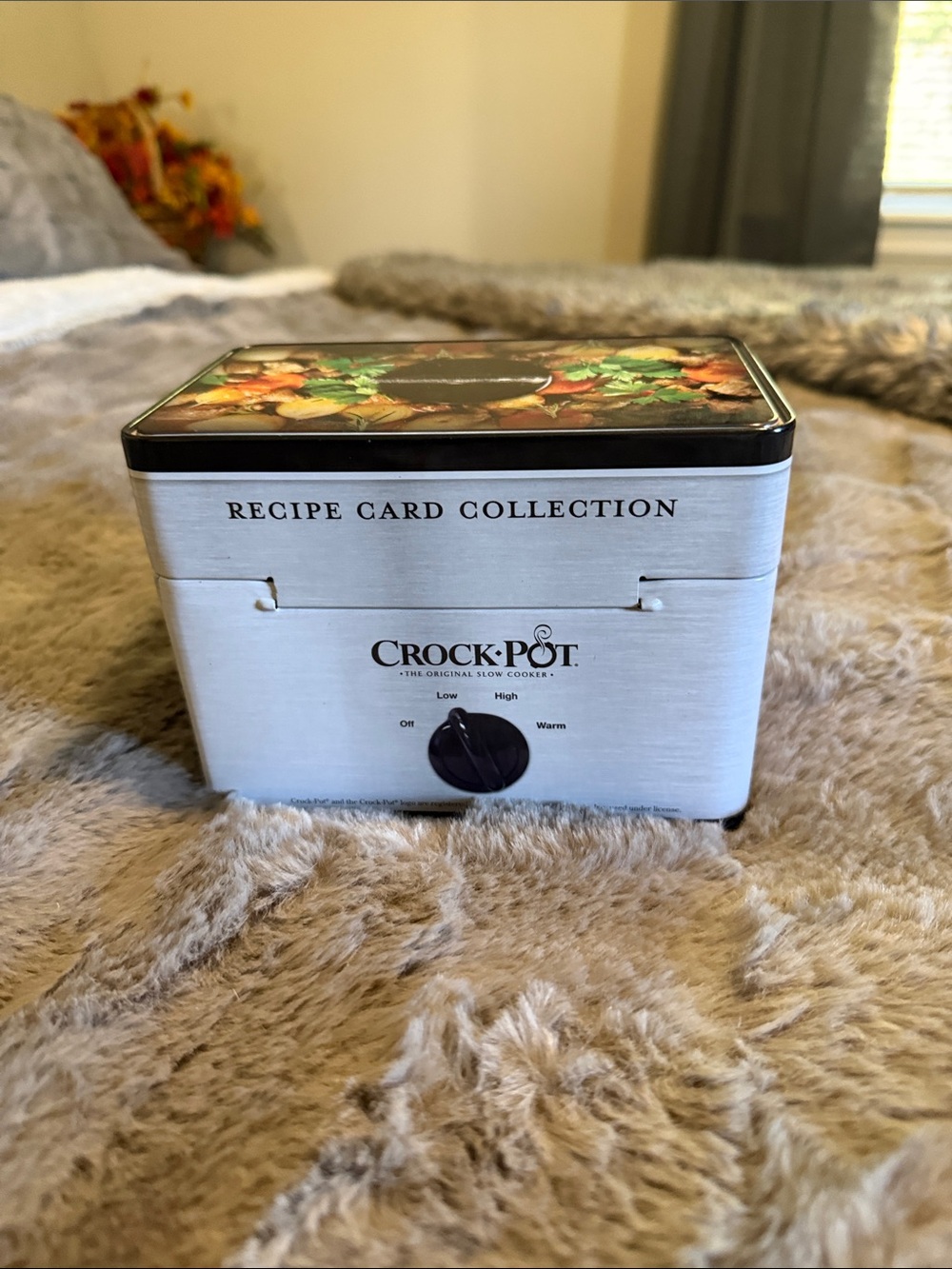 Silver Recipe Card Collection Box - Picture 4 of 9